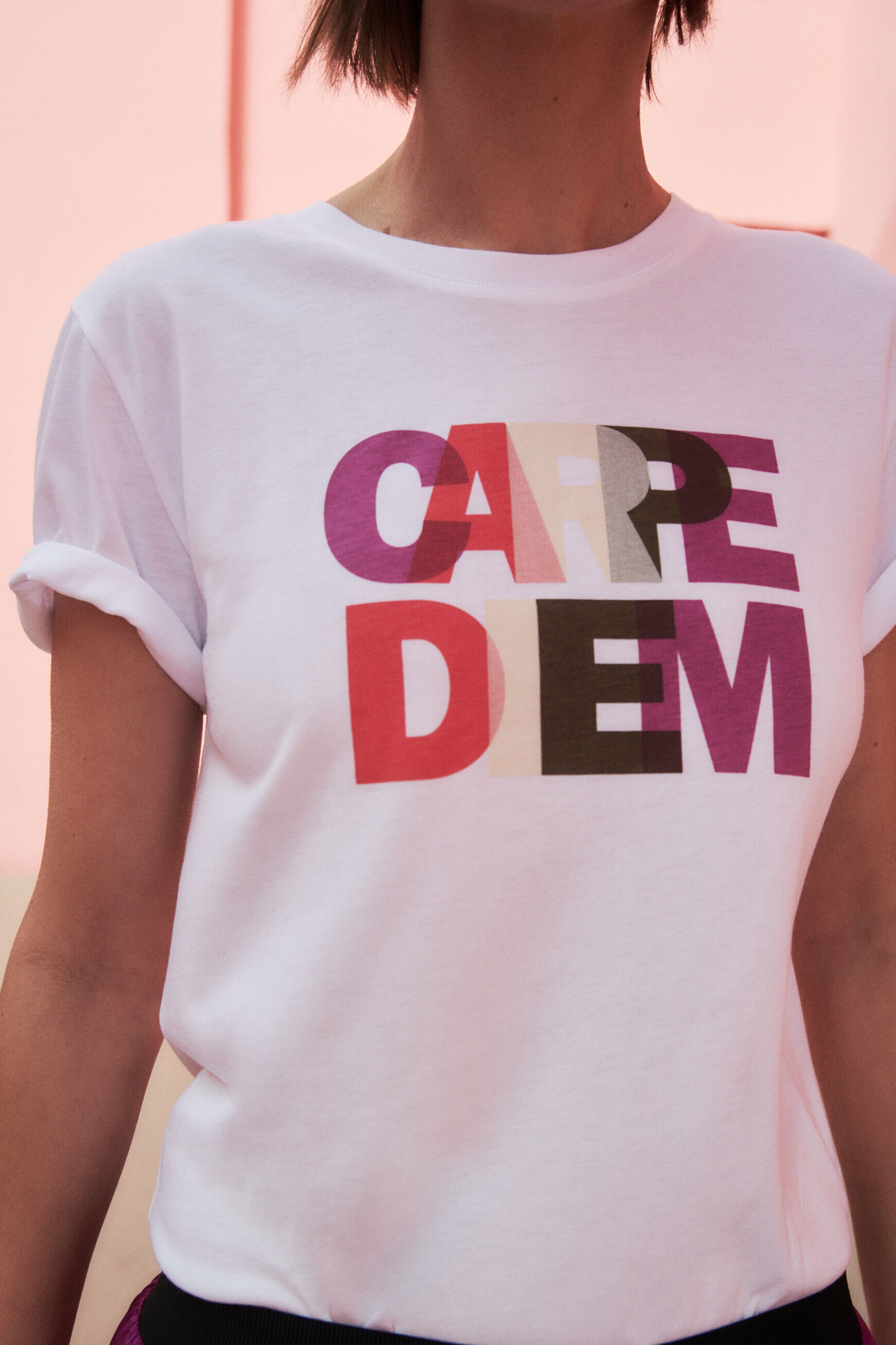 T-shirt taren blanc femme