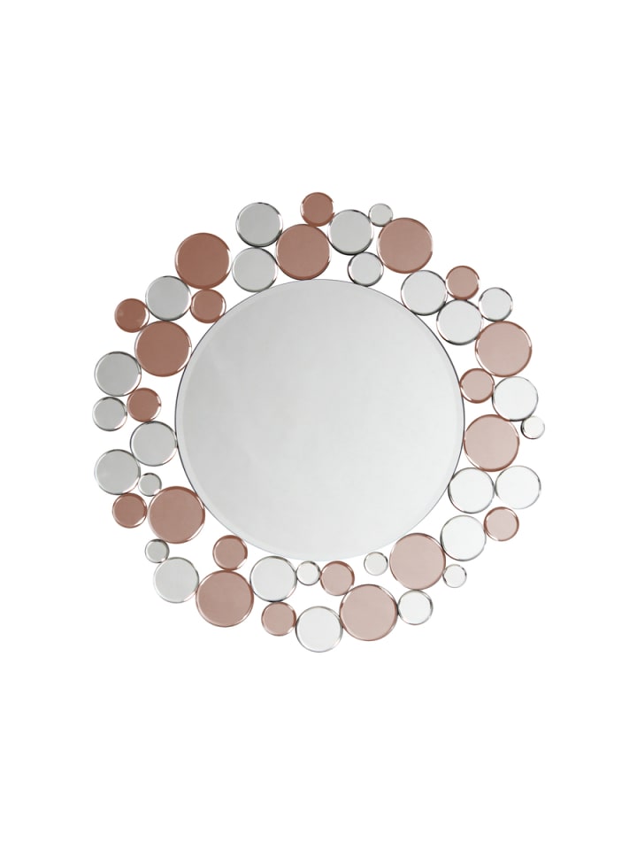 Kayoom Wandspiegel Aenea in Silber / Rosé günstig kaufen onesize