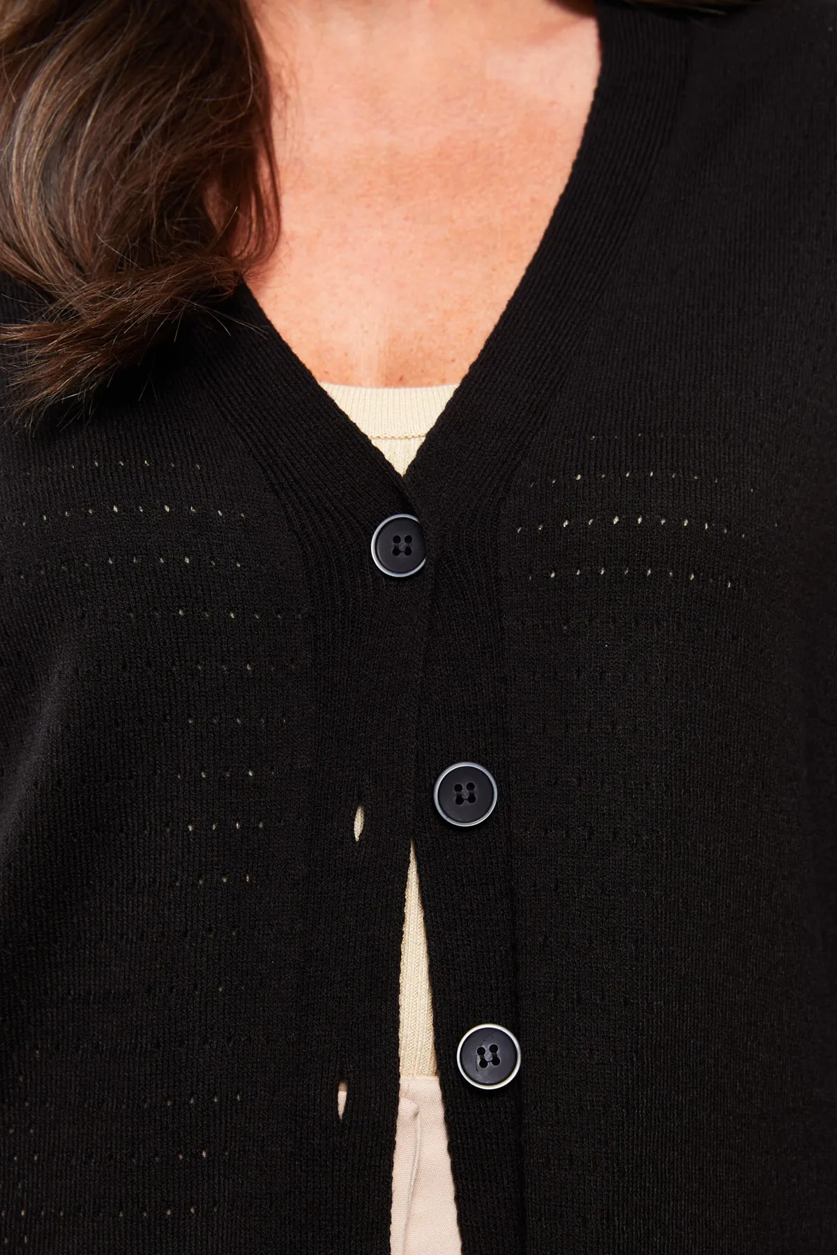 LC Waikiki  Strickjacke - Schwarz - Regular Fit