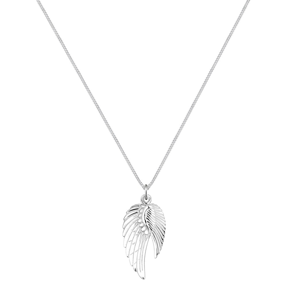 Elli Elli Collier Femme Pendentif d'Aile Moderne en Argent Sterling 925 Bijoux