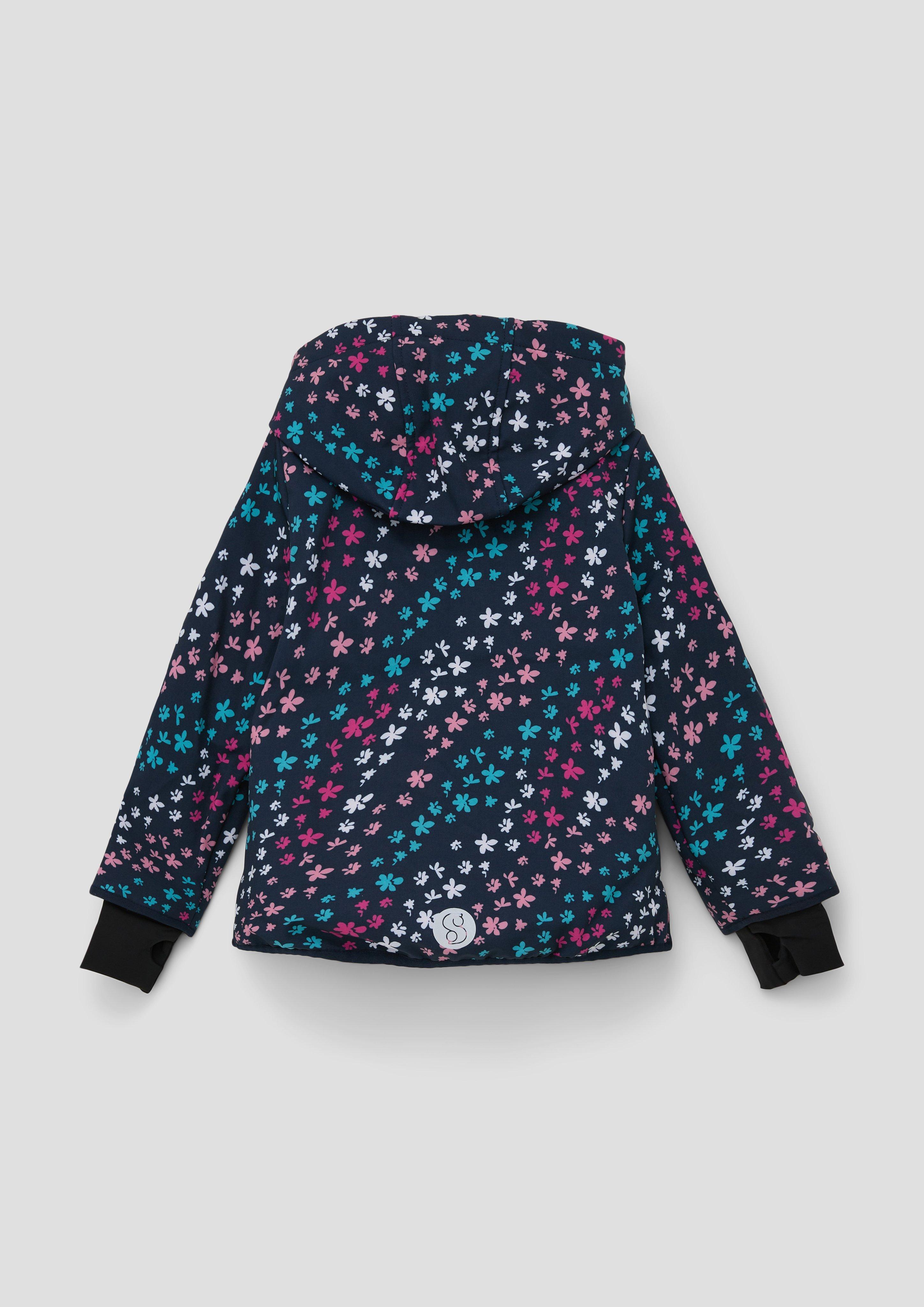 Softshelljacke mit Print-Details  2132155-59A1