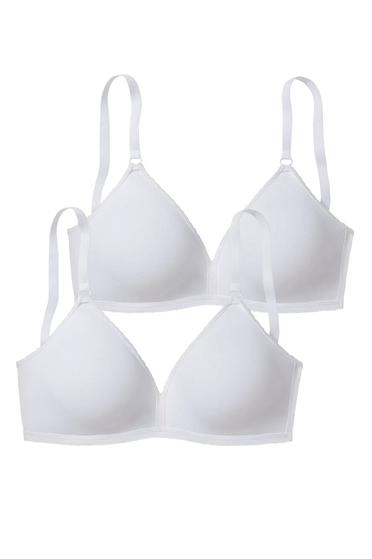 PETITE FLEUR  BH - Weiß - Unifarben