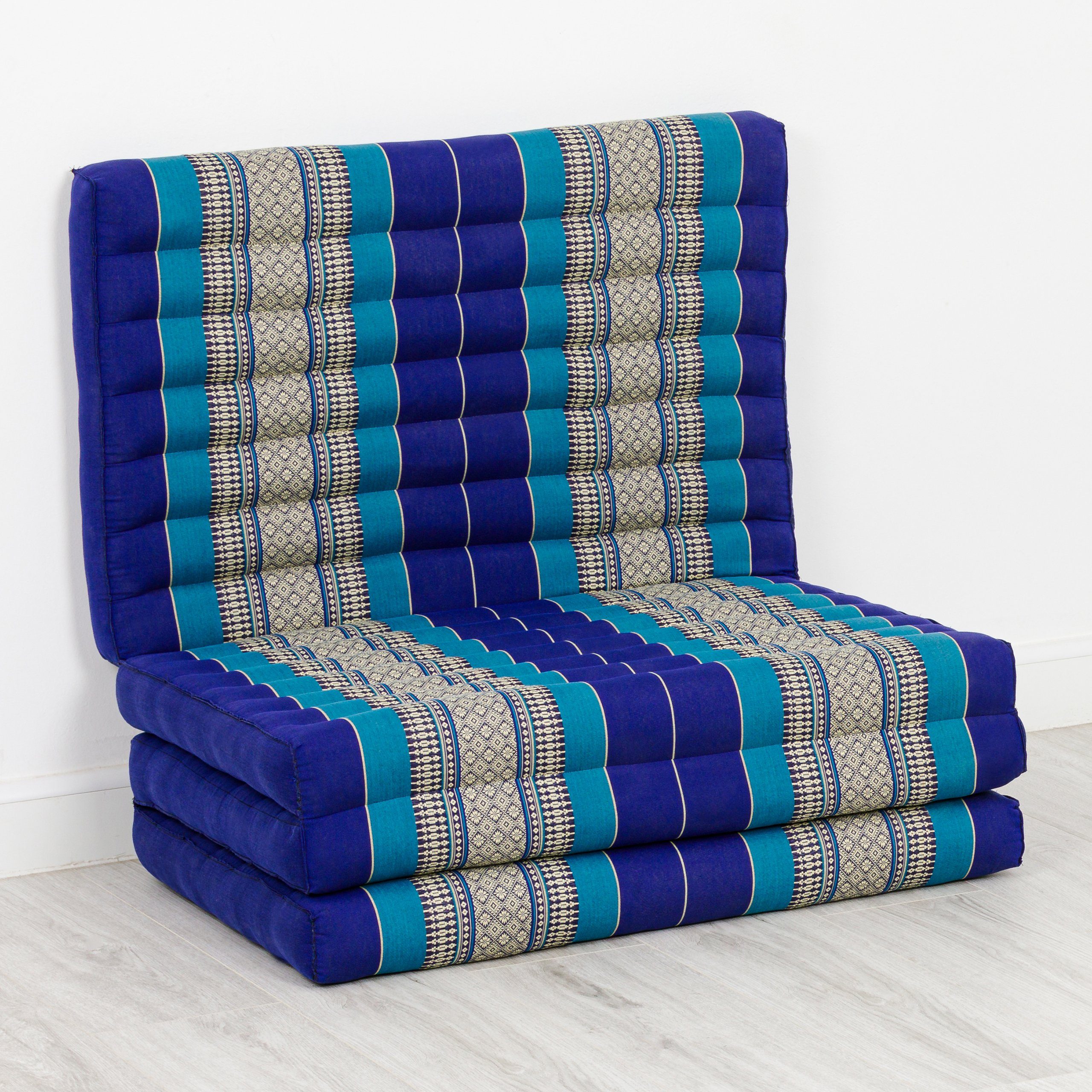Klappmatratze Klappmatratze 80 cm Classic vegan und handgefertigt, 200x80x8cm, livasia, Kapok