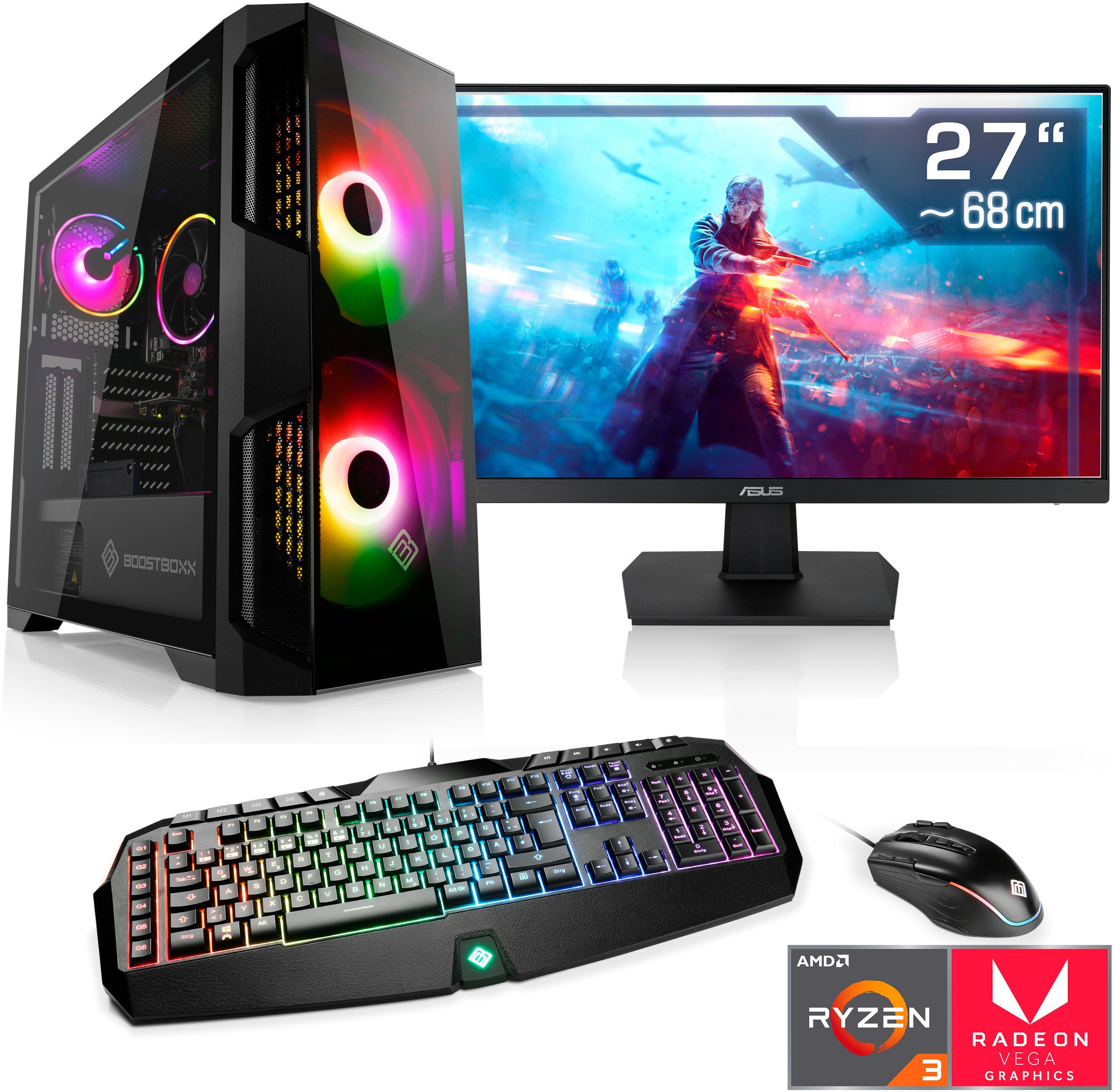 CSL Sprint L8111 Windows 10 Home Business-PC-Komplettsystem (27