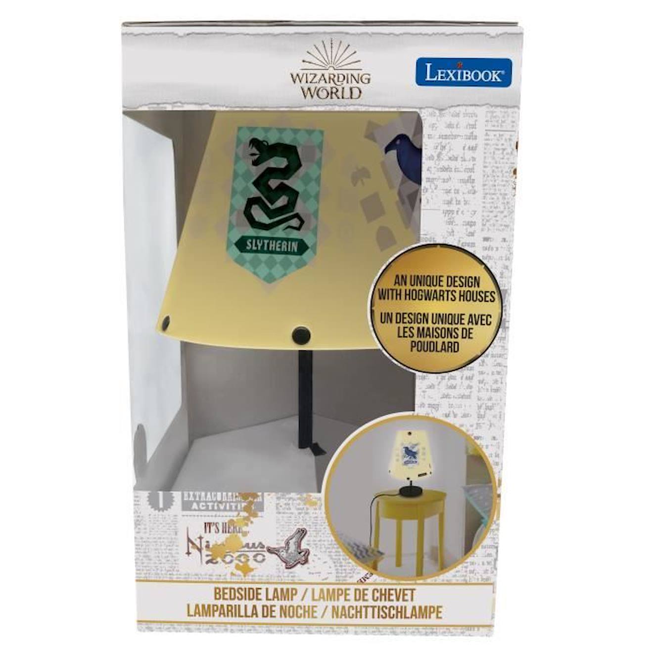 Lampe de table Harry Potter jaune