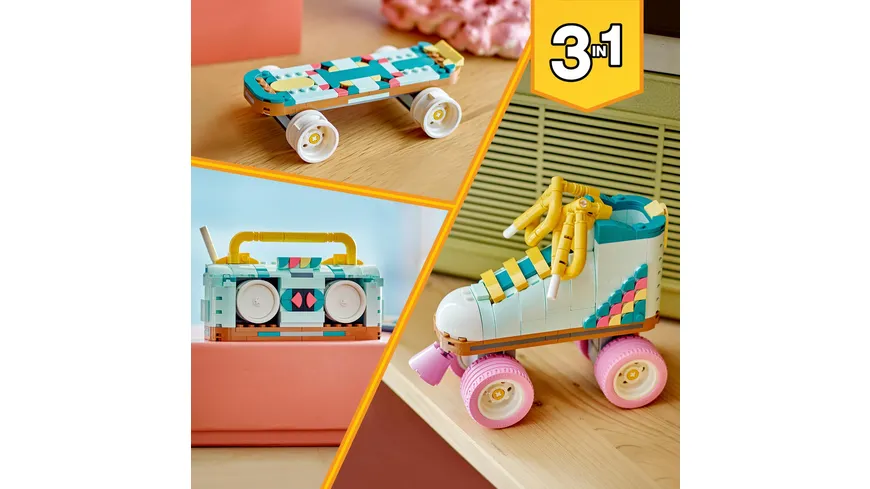 LEGO Creator 3in1 31148 Rollschuh