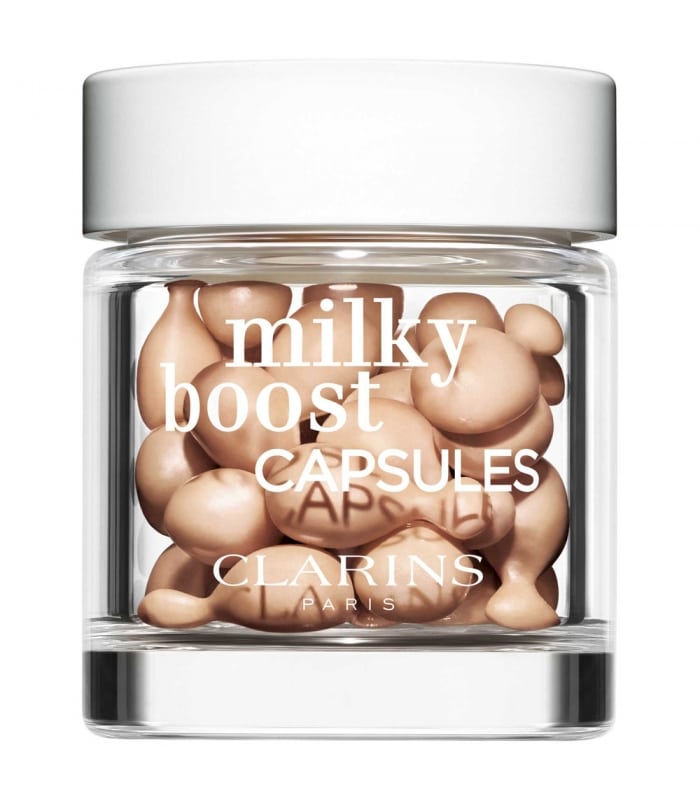 Clarins-MILKY BOOST CAPSULES-Eclat et nutrition 94% d’ingrédients d’origine naturelle