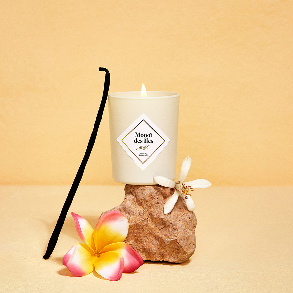 my jolie candle Bougie monoï des îles Bougie