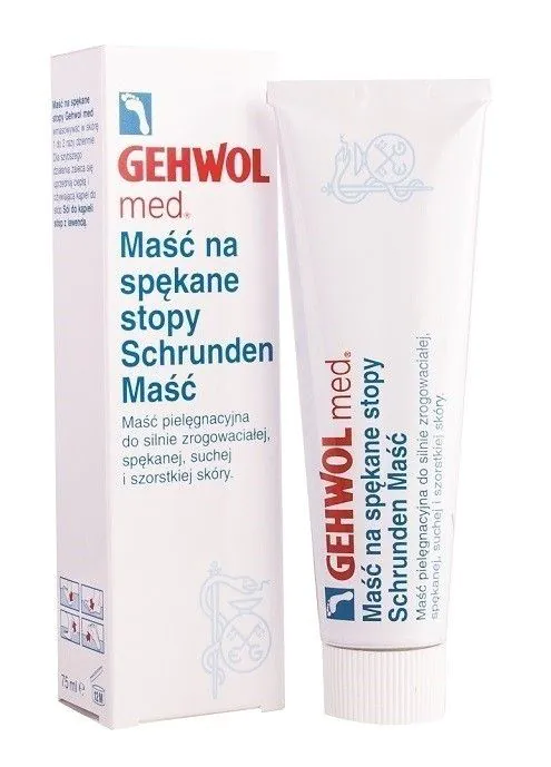 Gehwol Med Schrunden, Αλοιφή ποδιών για σκληρό και σκασμένο δέρμα