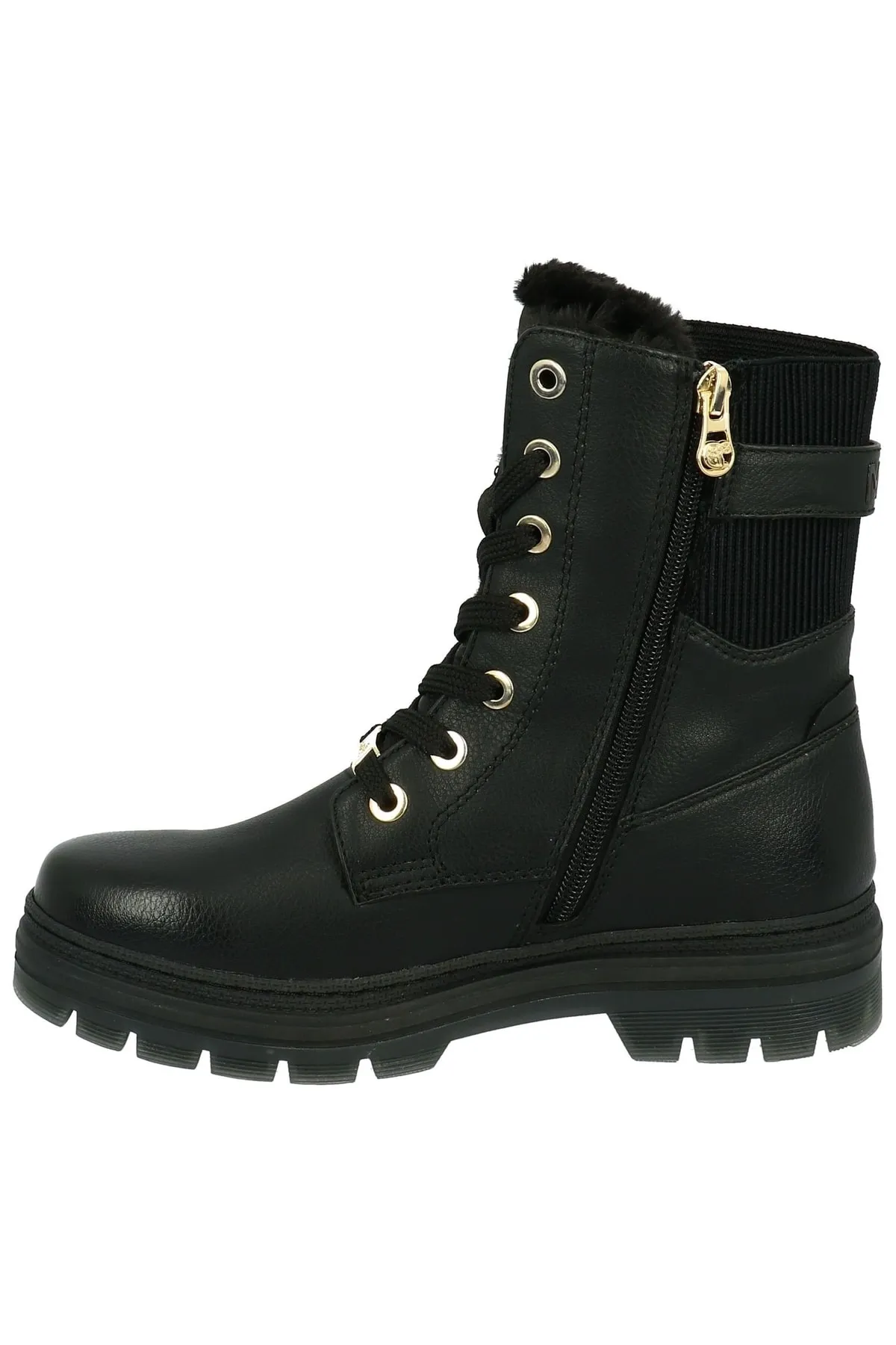 Tom Tailor  Stiefelette - Schwarz - Flacher Absatz