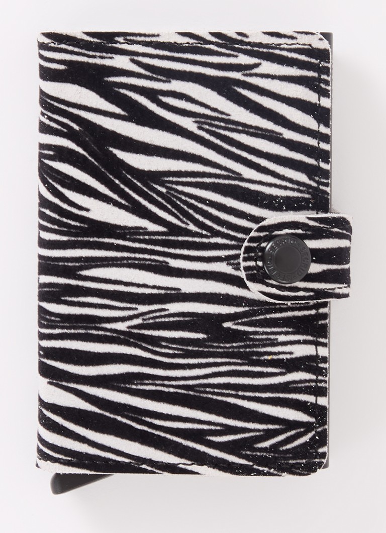 Secrid Zebra leather card holder