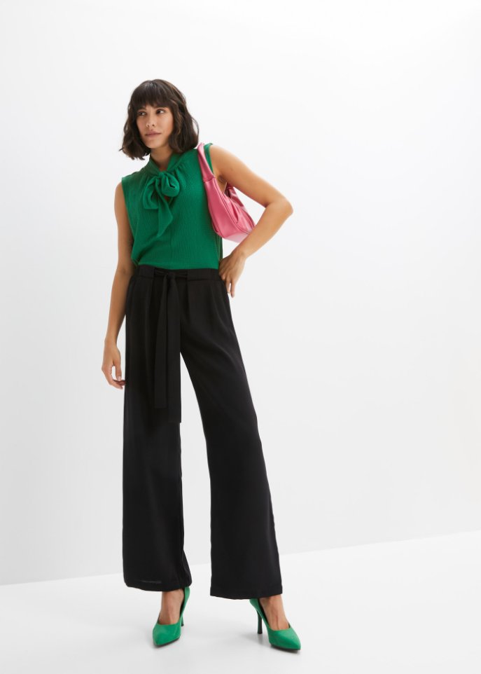 Hose mit weitem Bein