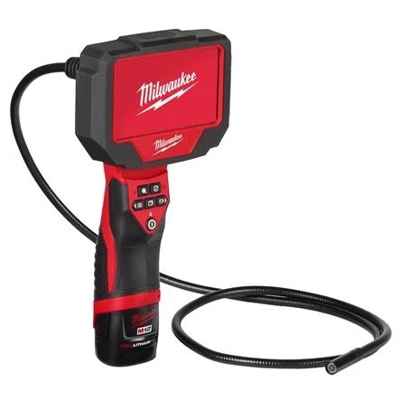 Milwaukee 4933480740 M12 360IC12-201C 360° inspektionskamera 1,2 m 12V 2,0Ah Li-Ion