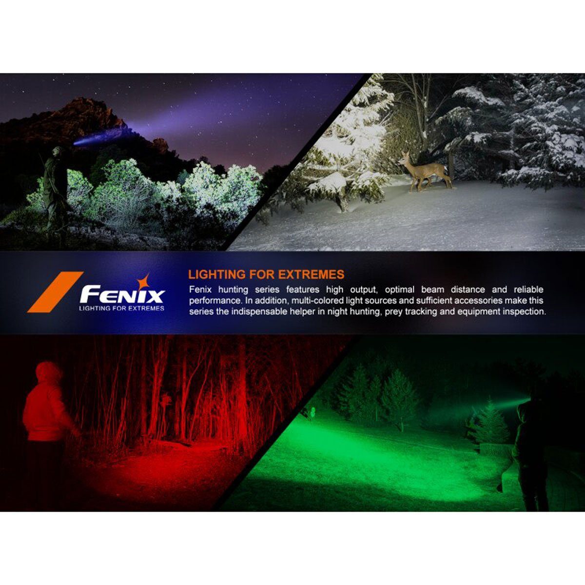 Fenix LED Taschenlampe HT18R LED Taschenlampe 2800 Lumen