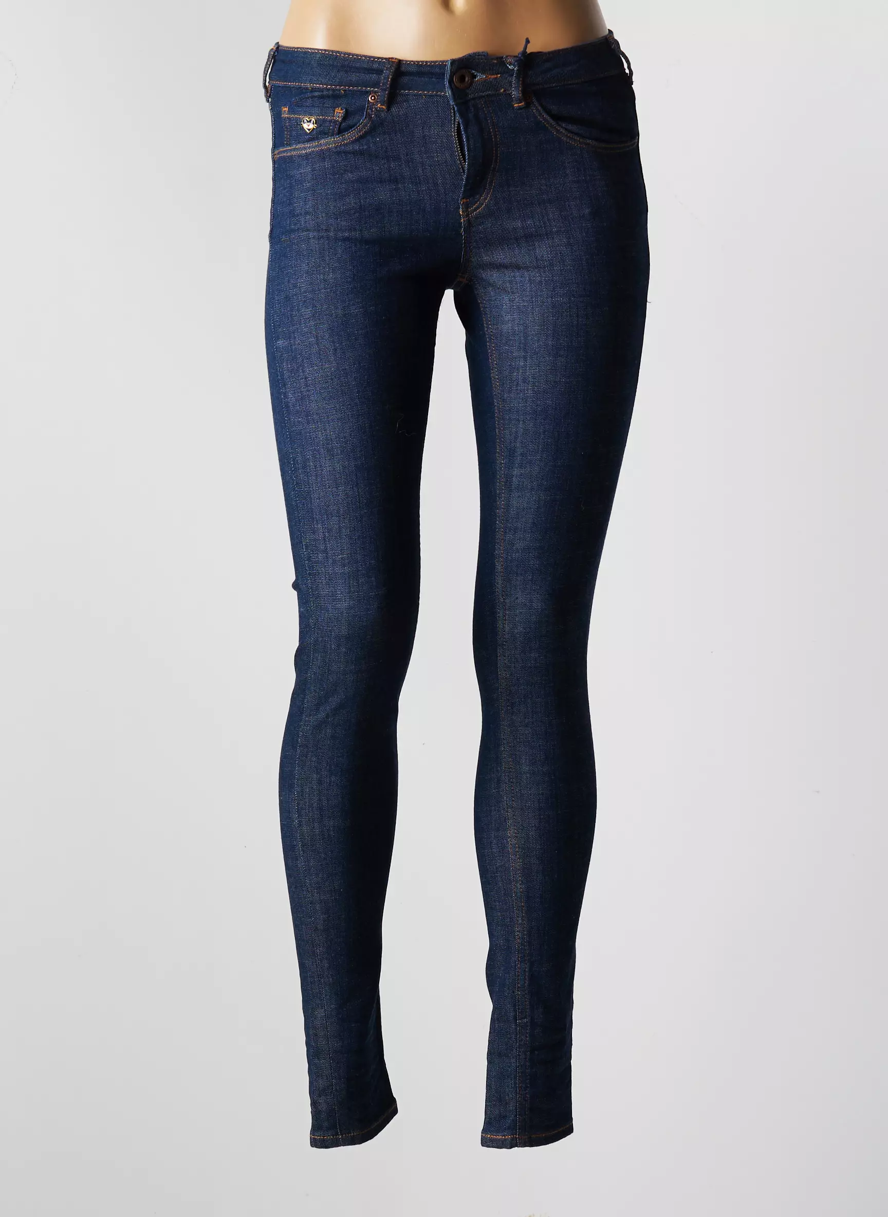 Maison Scotch Jeans Skinny Femme couleur bleu