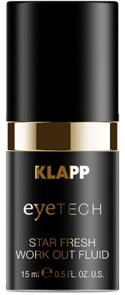 KLAPP Skin Care Science Eyetech Star Fresh Work Out Fluid Augenfluid