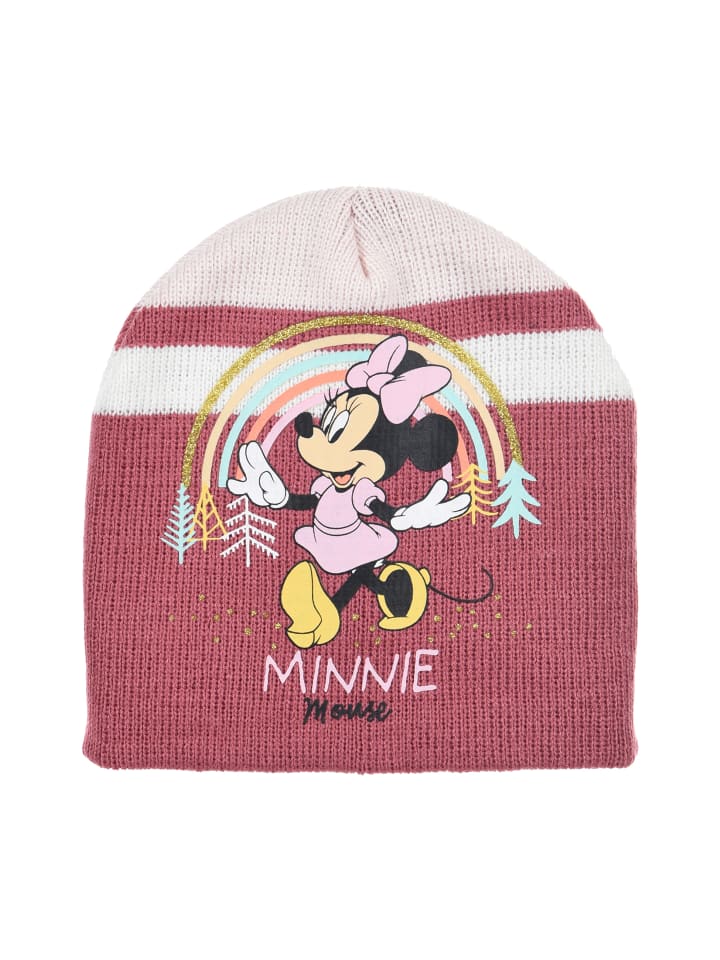 Disney Minnie Mouse Wintermütze Beanie in Pink günstig kaufen 48