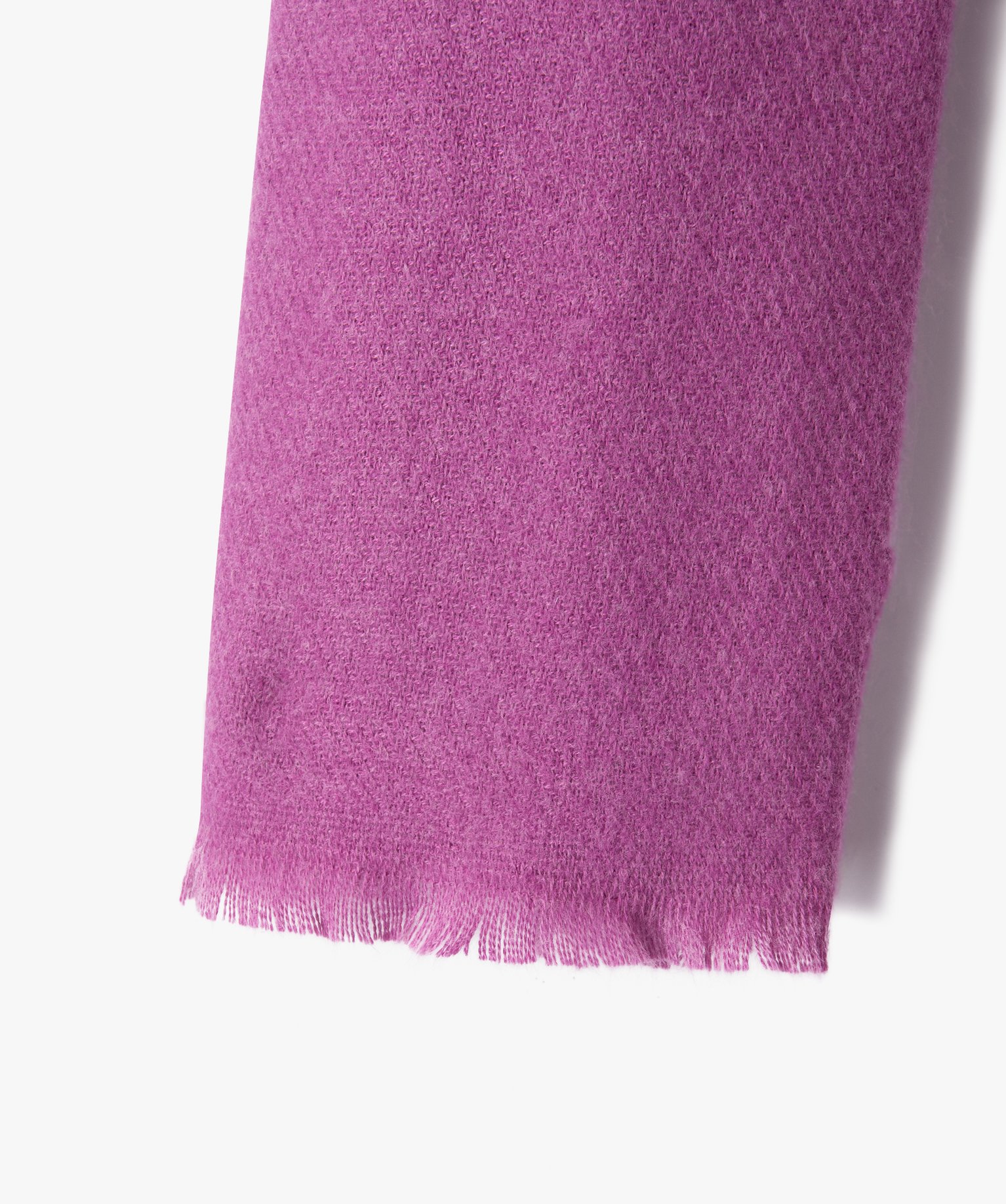 écharpe femme unie en maille douce rose | GEMO