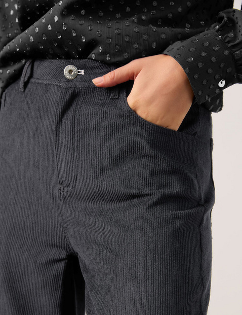 Cordhose mit weitem Bein Wide Leg
