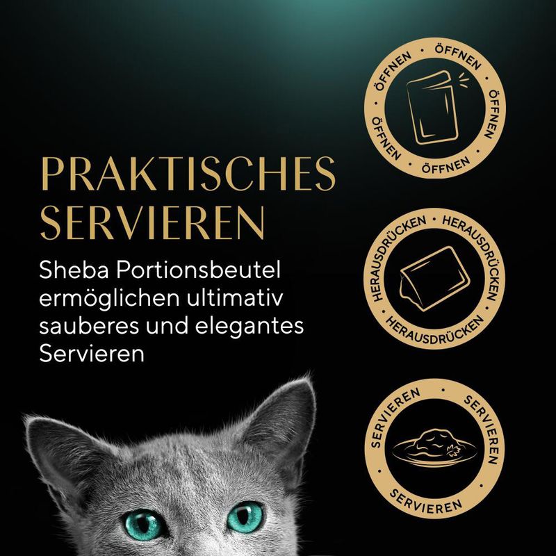 Megapack Sheba Varietäten Frischebeutel 24 x 85 g