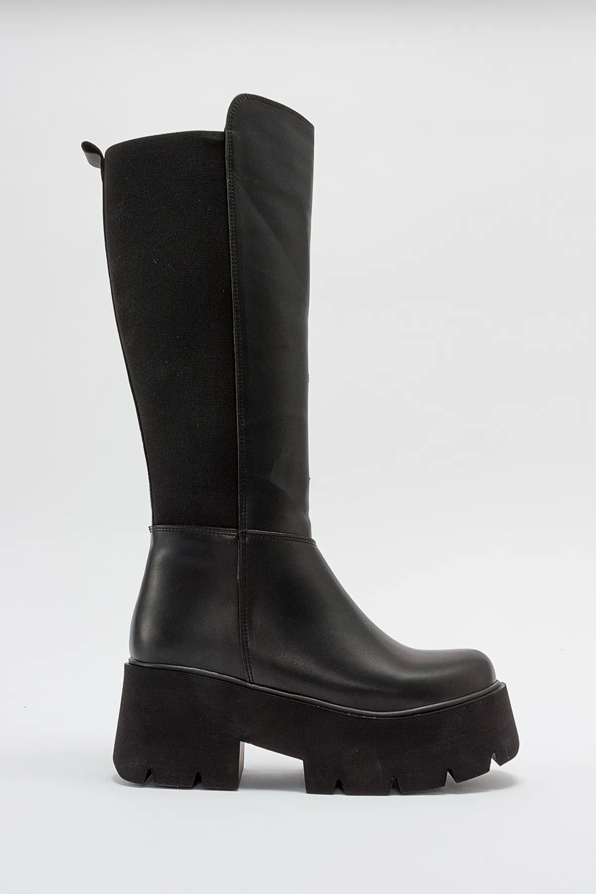 LuviShoes  Schwarze Damenstiefel