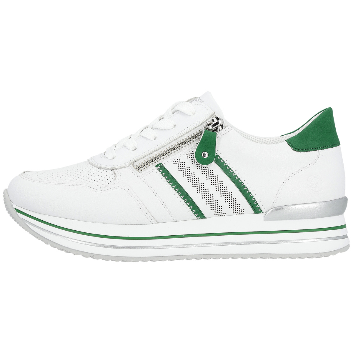 Remonte D1318 Sneaker Low weiss