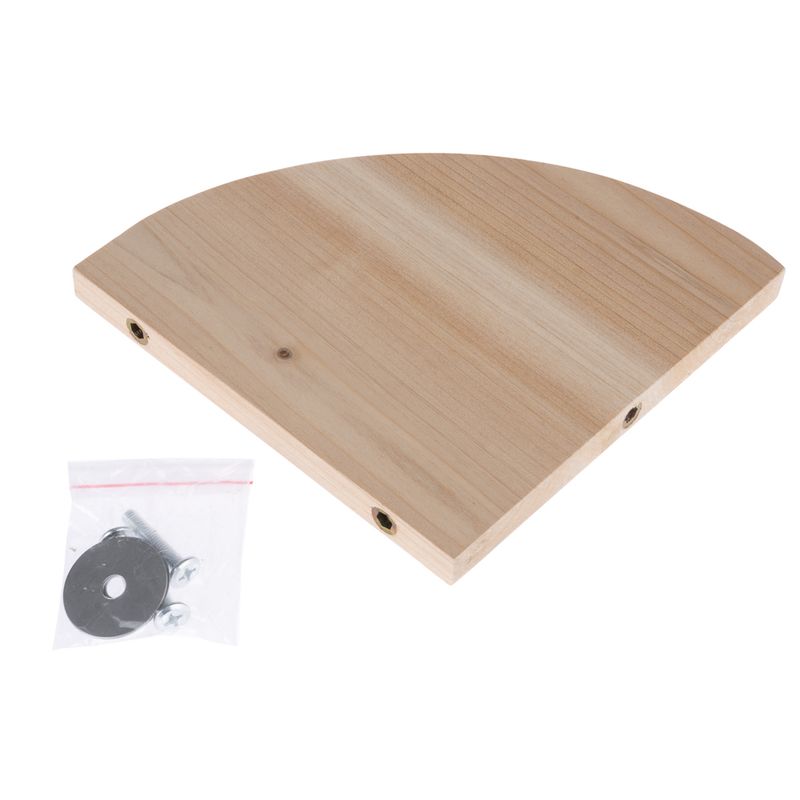 TIAKI Eckplattform aus Holz für Kleintiere