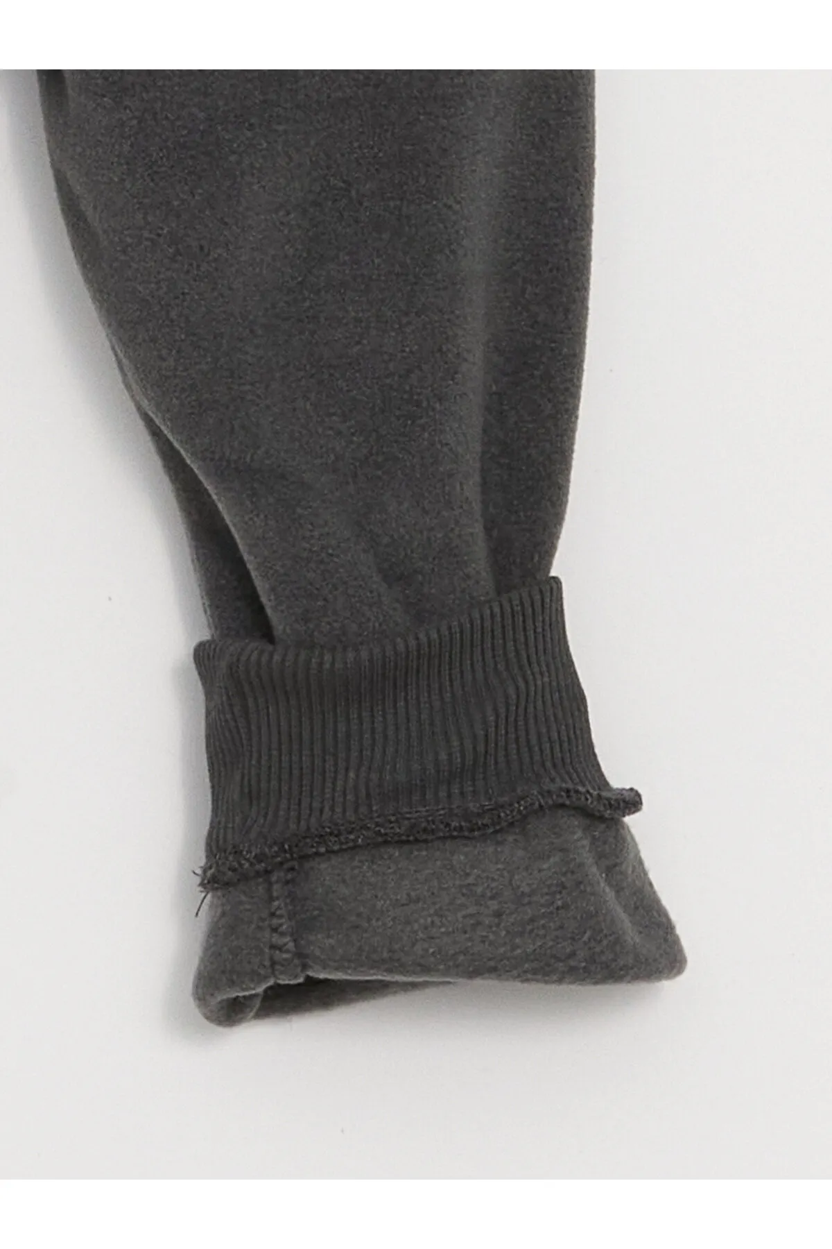 LC Waikiki  2er-Set aus Fleece-Sweatshirt und Jogginghose mit Stehkragen und langen Ärmeln für Babys