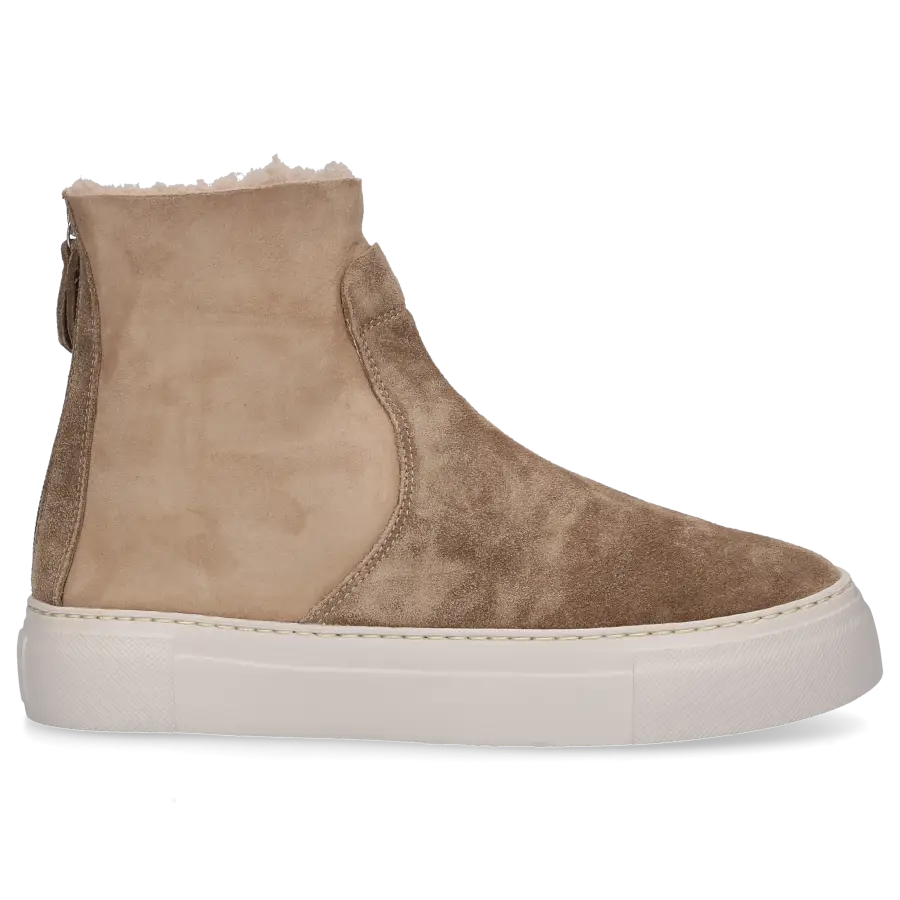 AGL Attilio Giusti Leombruni - Klassische Stiefeletten MEGHAN WARM Kalbsveloursleder - grau