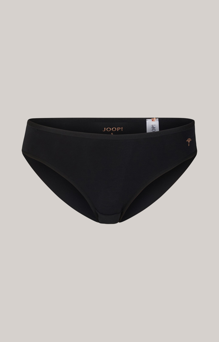 Modal-Bikini-Slip in Schwarz