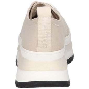 s.Oliver Plateau Sneaker in beige