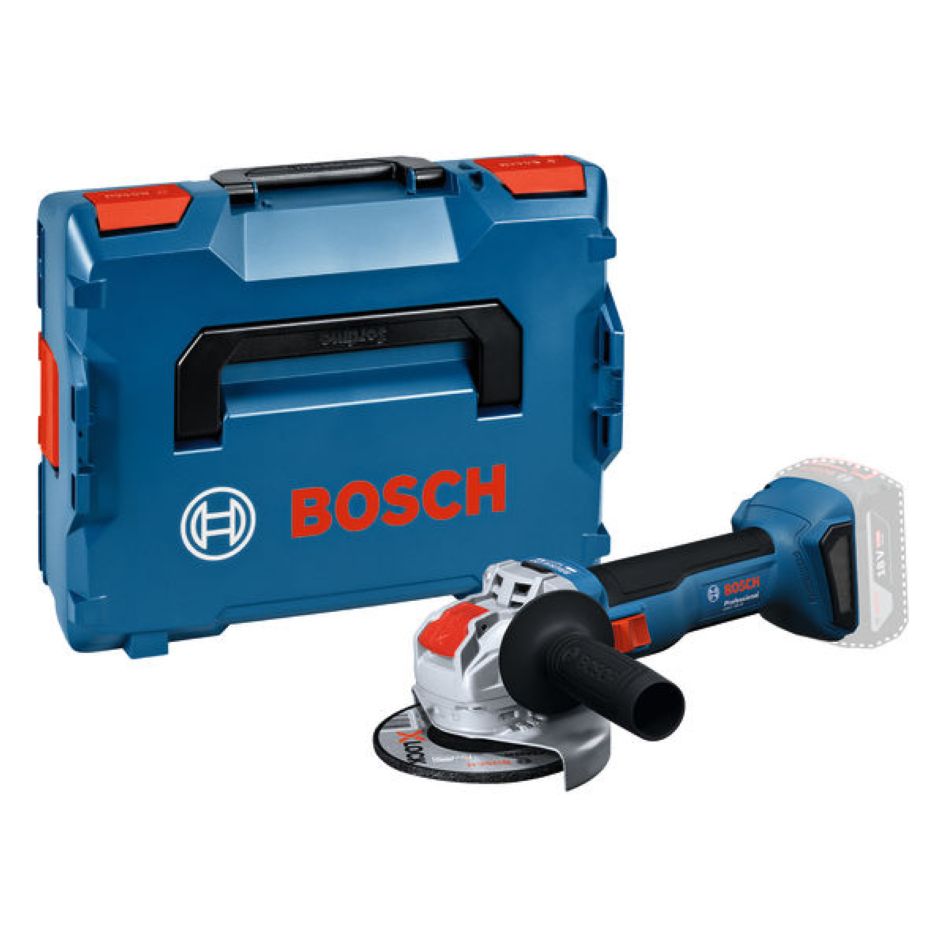 Bosch Blue 06019N9101 GWX 18V-8 Akku-vinkelsliber ekskl. batterier og oplader i L-Boxx