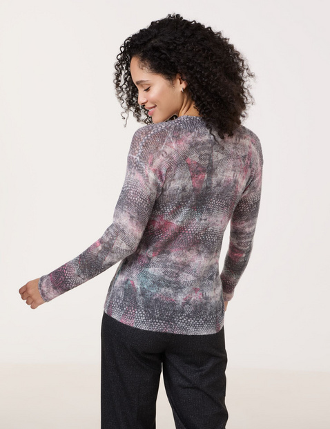Pullover mit Allover-Muster