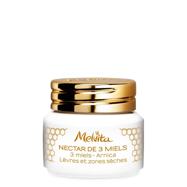 Nectar de Miels Baume Multi Usases Au Miel BIO - Balzam za usne, 24-satni umirujući tretman lica, obnavljajući tretman