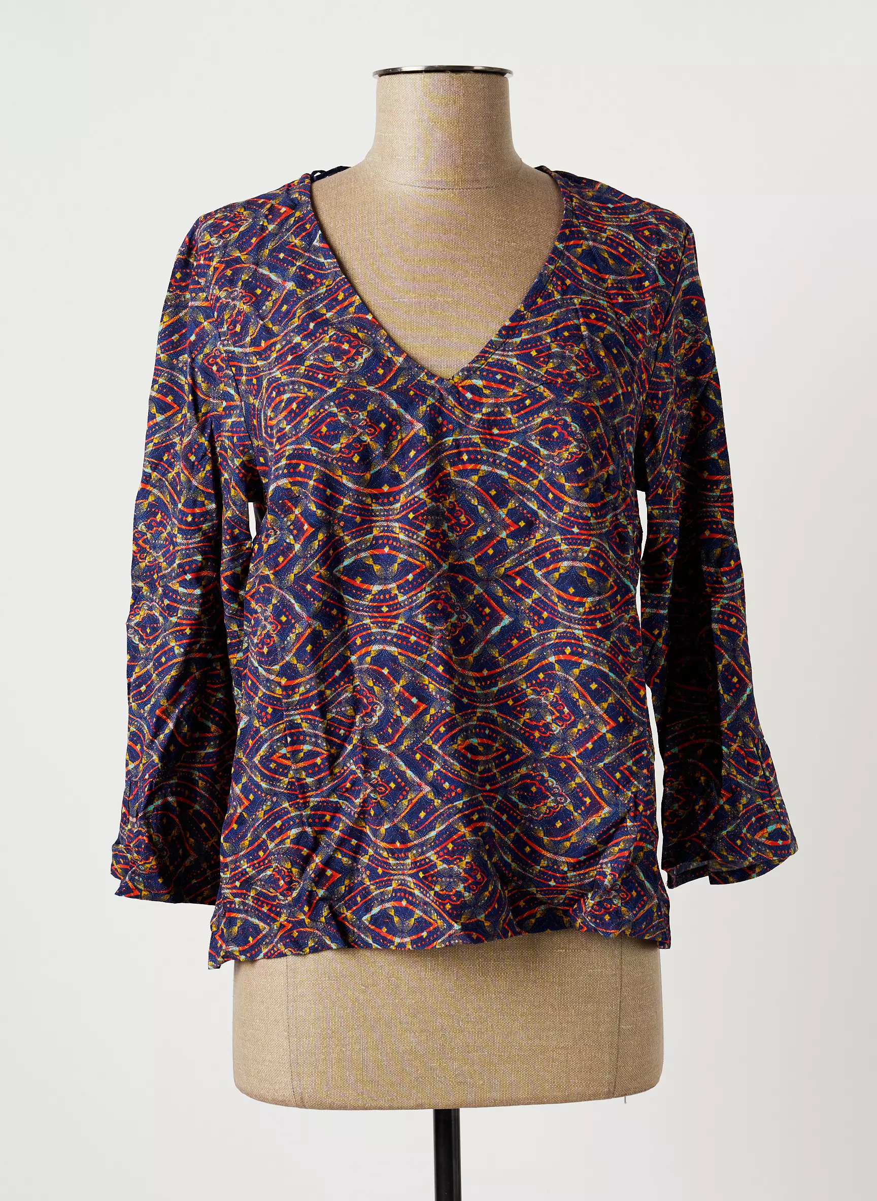 La Fiancee Du Mekong Blouses Femme couleur bleu