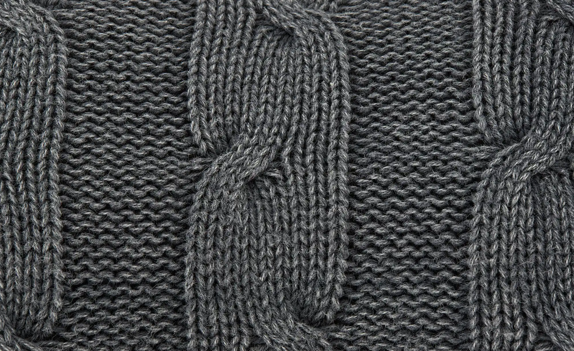 Gray & Jones Bodenkissen Strick