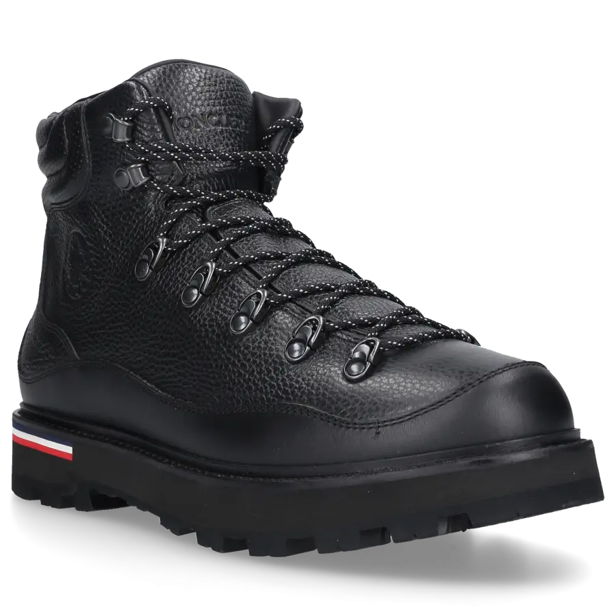 Moncler - Schnürboots PEKA TREK Kalbsleder - schwarz