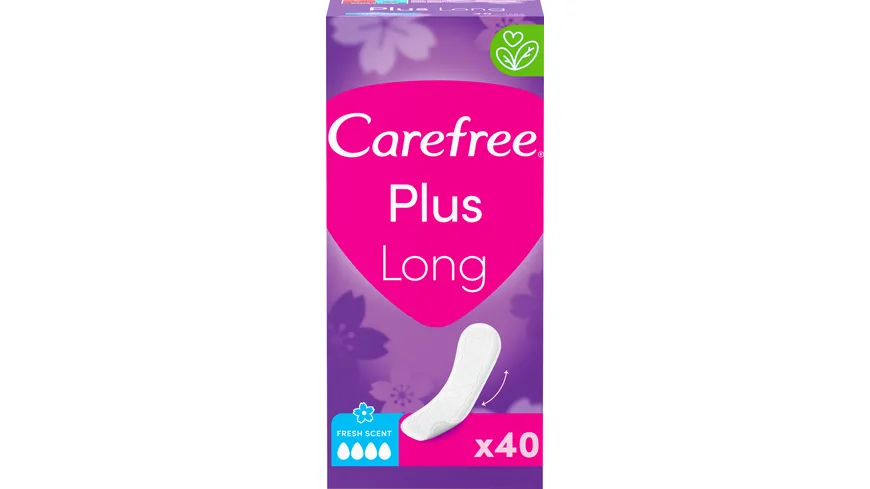 Carefree Plus Long Frischeduft x40 Slipeinlagen
