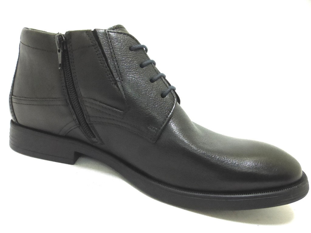 SIOUX Schnür-Stiefeletten schwarz