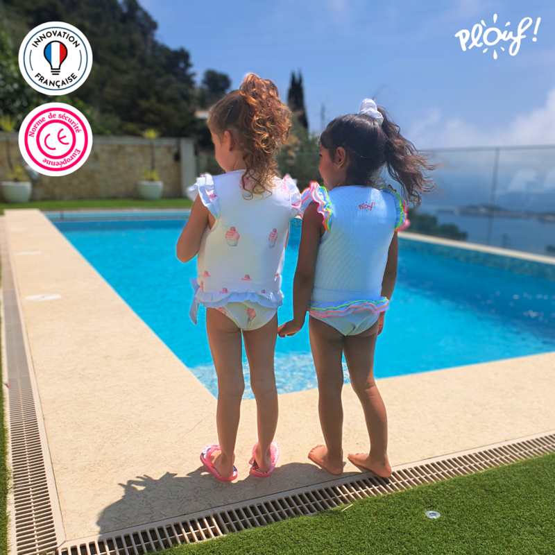 Maillot de bain flottant : Nana Bleu