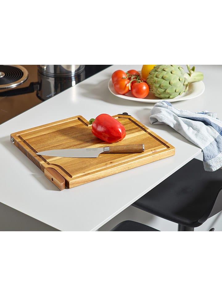Echtwerk 2tlg. Messer-Set in Hellbraun/ Silber günstig kaufen onesize