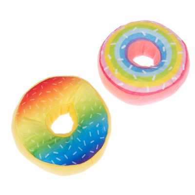 Hundespielzeug Squeaky Donuts Set