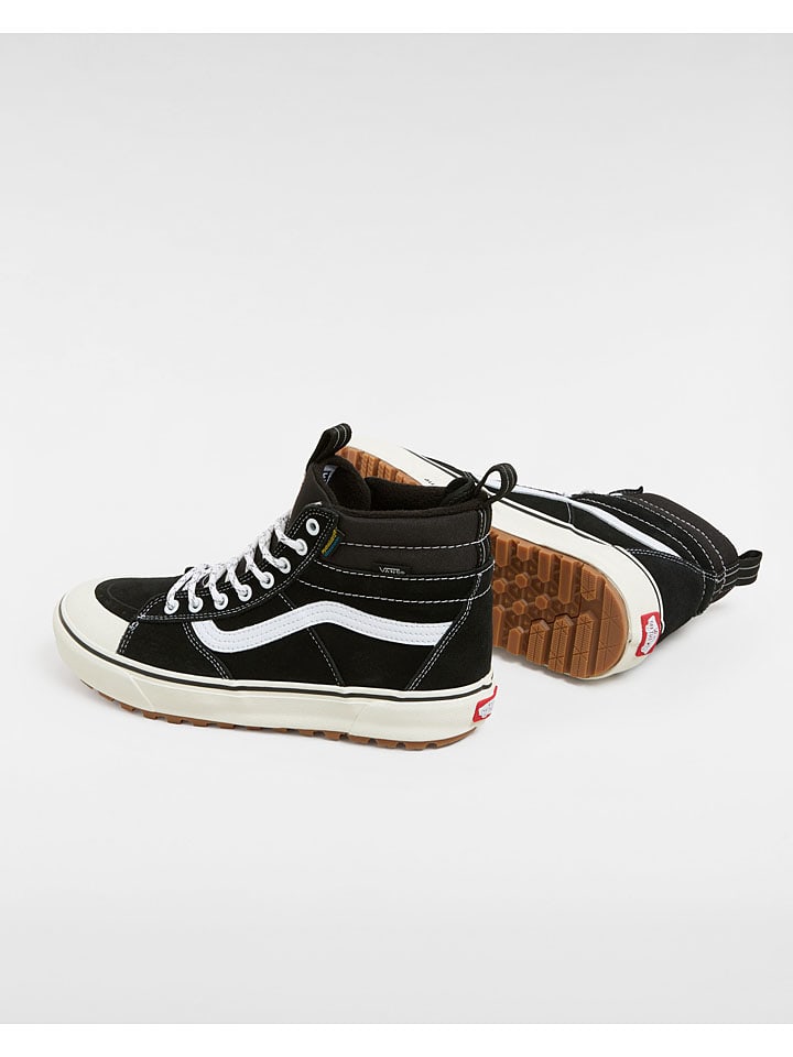 Vans Leder-Sneakers in Schwarz günstig kaufen