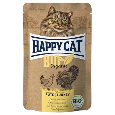 Sparpaket Happy Cat Bio Pouch 24 x 85 g