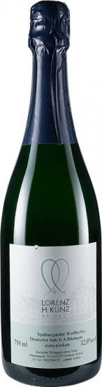 2021 Spätburgunder Weißherbstsekt extra trocken - Weingut Lorenz Kunz