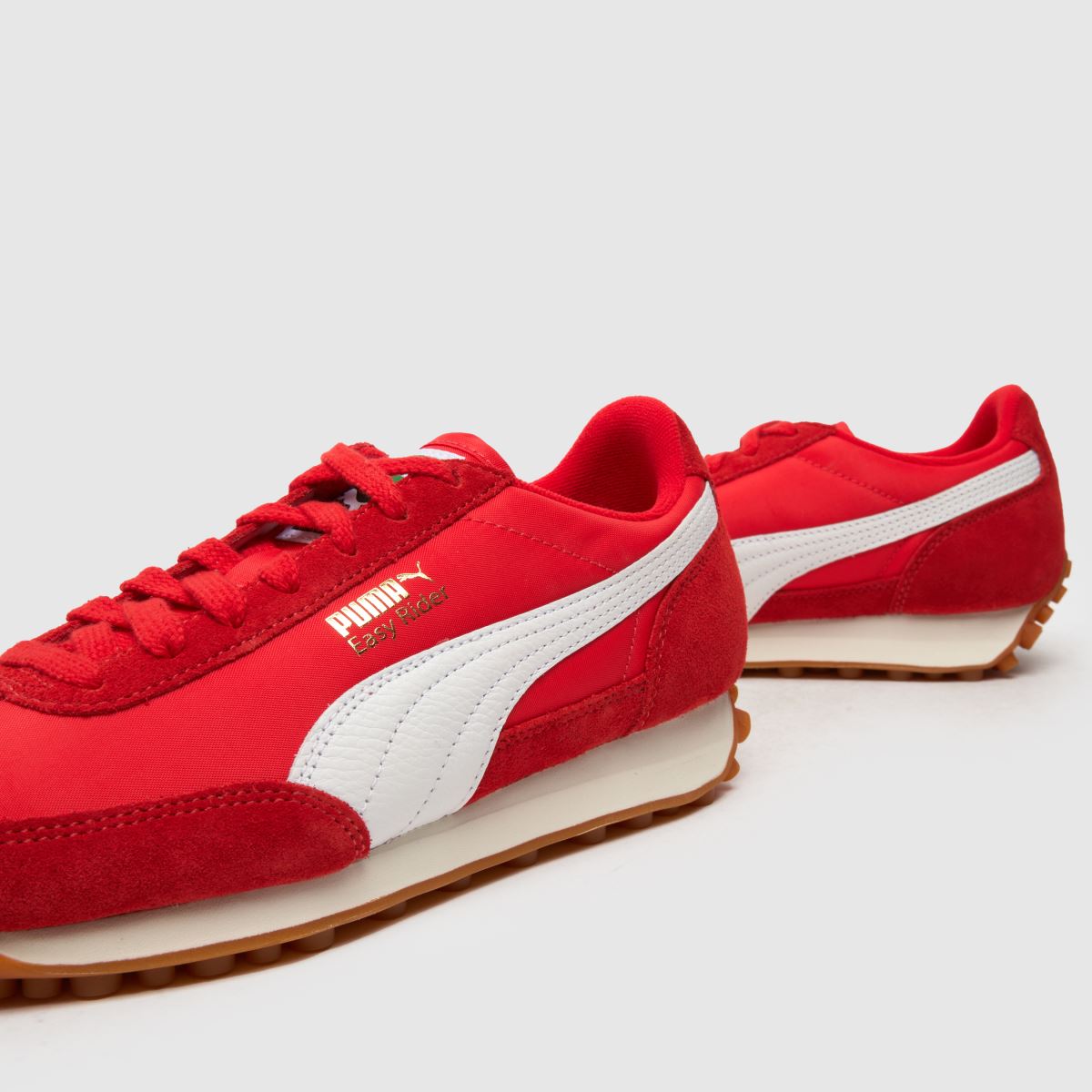 PUMA – Röda easy rider-sneakers