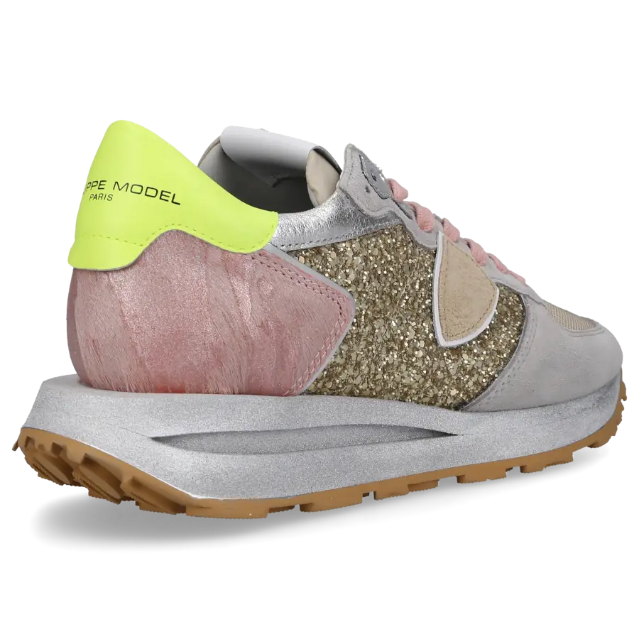 Philippe Model - Sneaker low TROPEZ HAUTE Kalbsleder - grau