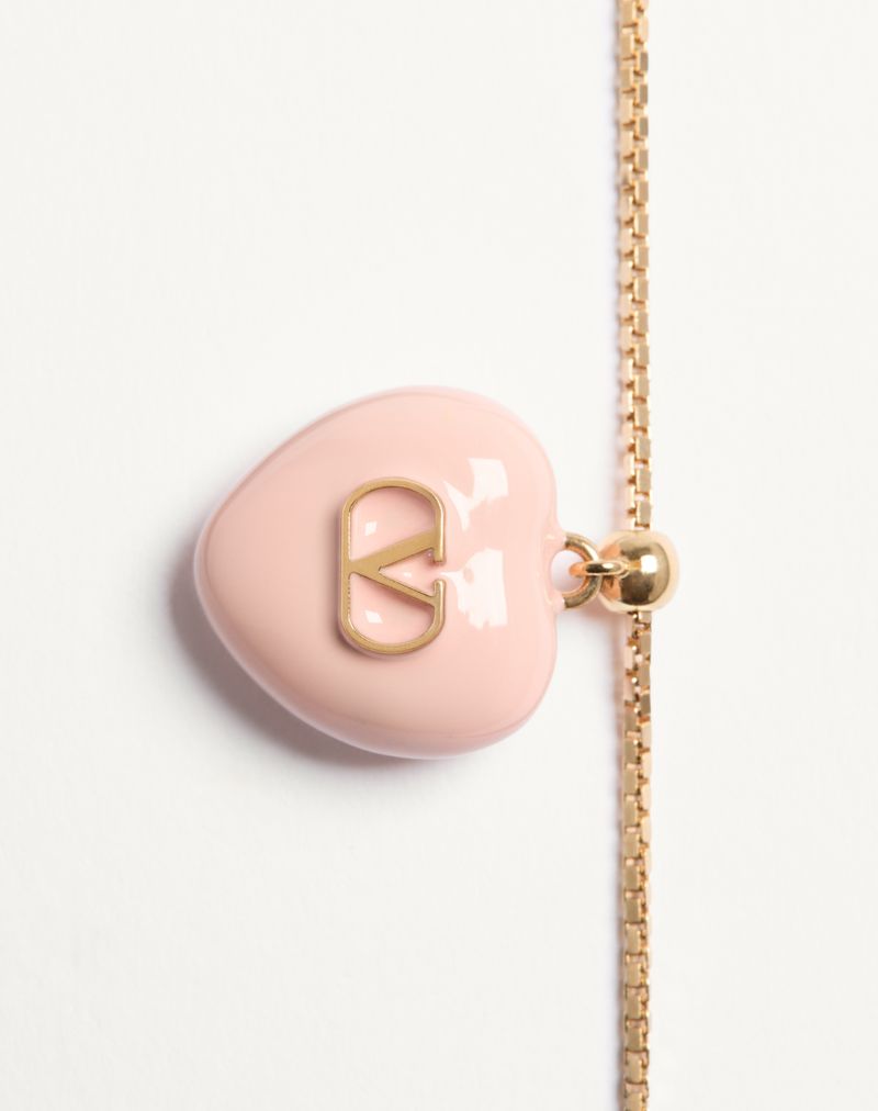 Pulseira Coeur Royal em metal e esmalte