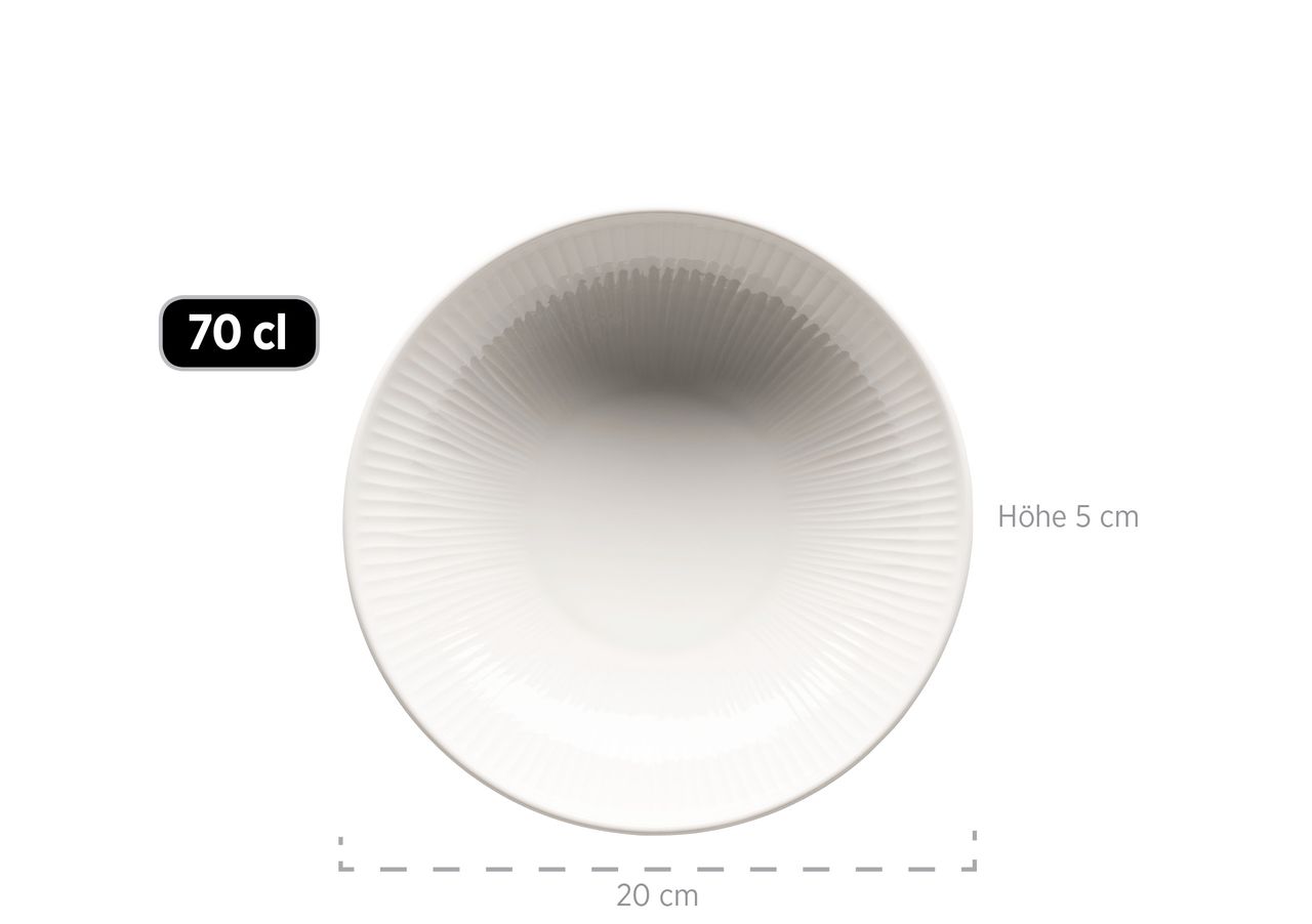 Mäser Serie Dalia, Tafelservice 12 teilig für 6 Personen