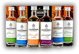 Labourdonnais Classic Rhum Set 6x0,05 Liter 2x Original Blanc 50%, Classic Gold 40%, Spiced Gold 40%, 2x Premium Blanc 40% Labourdonnais Classic Rhum Set 6x0,05 Liter 2x Original Blanc 50%, Classic Gold 40%, Spiced Gold 40%, 2x Premium Blanc 40%  0,3
